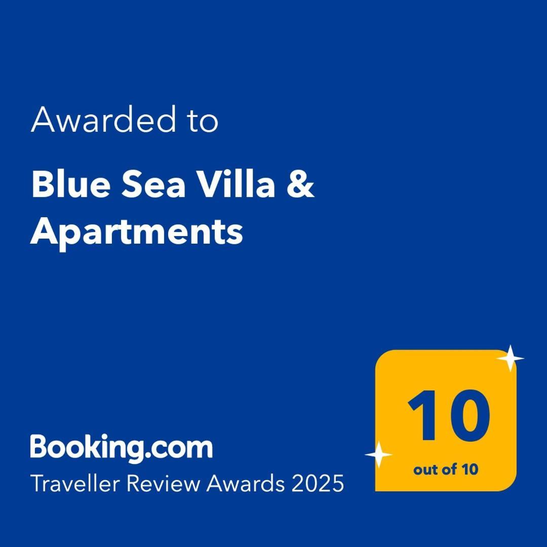Blue Sea Villa & Apartments Makrýgialos Екстериор снимка